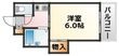 大阪市東淀川区豊新4丁目の間取図