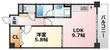 大阪市東淀川区大道南2丁目の間取図