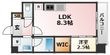 大阪市東淀川区菅原5丁目の間取図