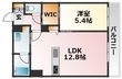 大阪市東淀川区下新庄5丁目の間取図