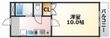 大阪市東淀川区東淡路4丁目の間取図