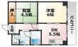 大阪市東淀川区大桐１丁目の間取図