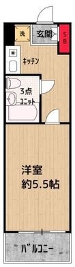 メゾンエクレーレ江古田の間取図