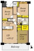 ASSOCIER野方/アソシエール野方の間取図