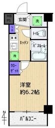 ヴェルト中野上鷺宮の間取図