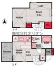 H2W/エイチツーダブリューの間取図