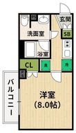 中野区白鷺3丁目の間取図