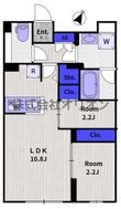 練馬区旭丘1丁目の間取図