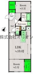 練馬区旭丘1丁目の間取図