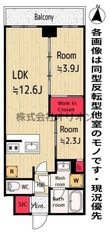 ASYLCOURTNERIMA-NAKAMURABASHIの間取図