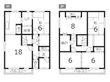 平和1-11戸建の間取図