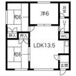 札幌市手稲区新発寒四条6丁目の間取図