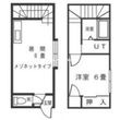 札幌市手稲区富丘一条6丁目の間取図