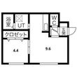 アンシャンテ手稲前田の間取図