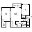 札幌市西区発寒十四条2丁目の間取図