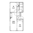 ラフィーネ西町の間取図