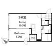 La Meridian WESTの間取図