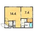 札幌市西区発寒七条11丁目の間取図