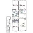インテルノ イーストの間取図