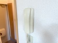 インターホン付きです♪