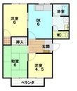 イーストハイツの間取図