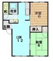 メゾン川西の間取図