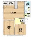 フレグランス高木の間取図