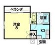 コーポかんだの間取図
