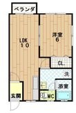 カーサすみれの間取図