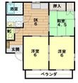 セイシェル中津の間取図