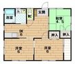 村上アパートの間取図