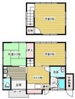和木4丁目貸家の間取図