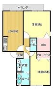 ハイカムール河内の間取図