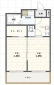 CITYHOUSE in 武雄の間取図