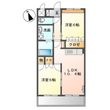 グランディール天神の間取図