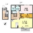 パシフィーク武雄 A棟の間取図