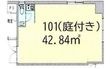 写真:大阪市北区西天満4丁目 1階1の間取図