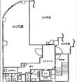 神戸市中央区旭通2丁目の間取図