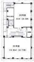 大阪市北区芝田2丁目の間取図