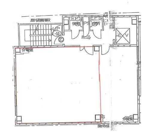 拡大写真:大阪市中央区松屋町 6階6の間取り