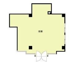 拡大写真:大阪市中央区安堂寺町1丁目 1階1の間取り