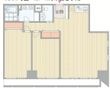 大阪市中央区島之内1丁目の間取図