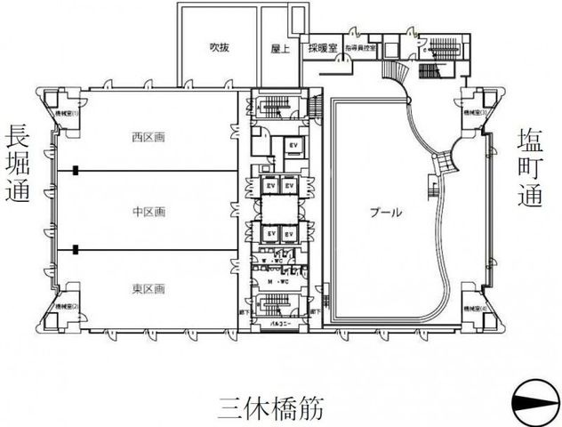 拡大写真:大阪市中央区南船場3丁目 5階51の間取り