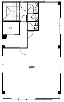 拡大写真:大阪市中央区博労町2丁目 3階3の間取り