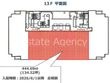大阪市中央区博労町3丁目の間取図