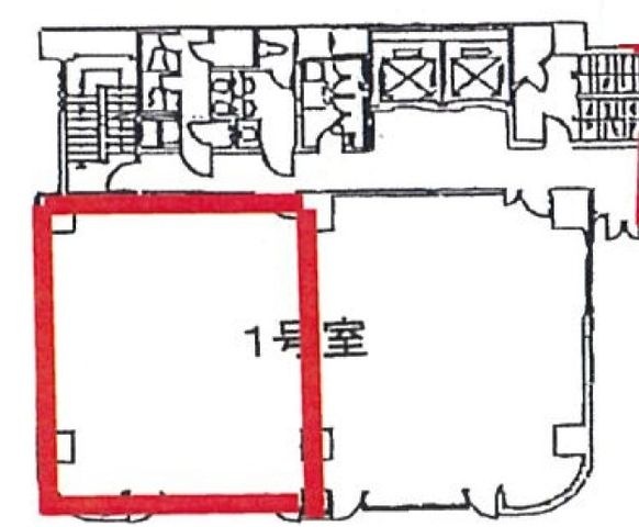 拡大写真:大阪市西区西本町1丁目 9階9の間取り