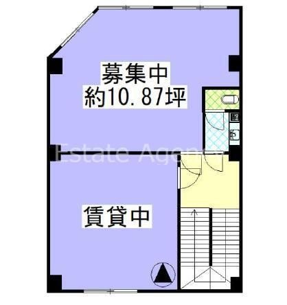 拡大写真:大阪市北区豊崎5丁目 3階3の間取り