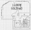 大阪市中央区南船場3丁目の間取図