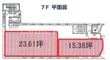 京都市中京区奈良屋町の間取図