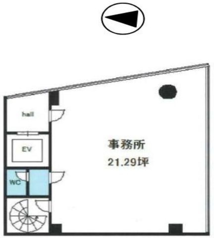 拡大写真:大阪市北区菅原町 10階10の間取り